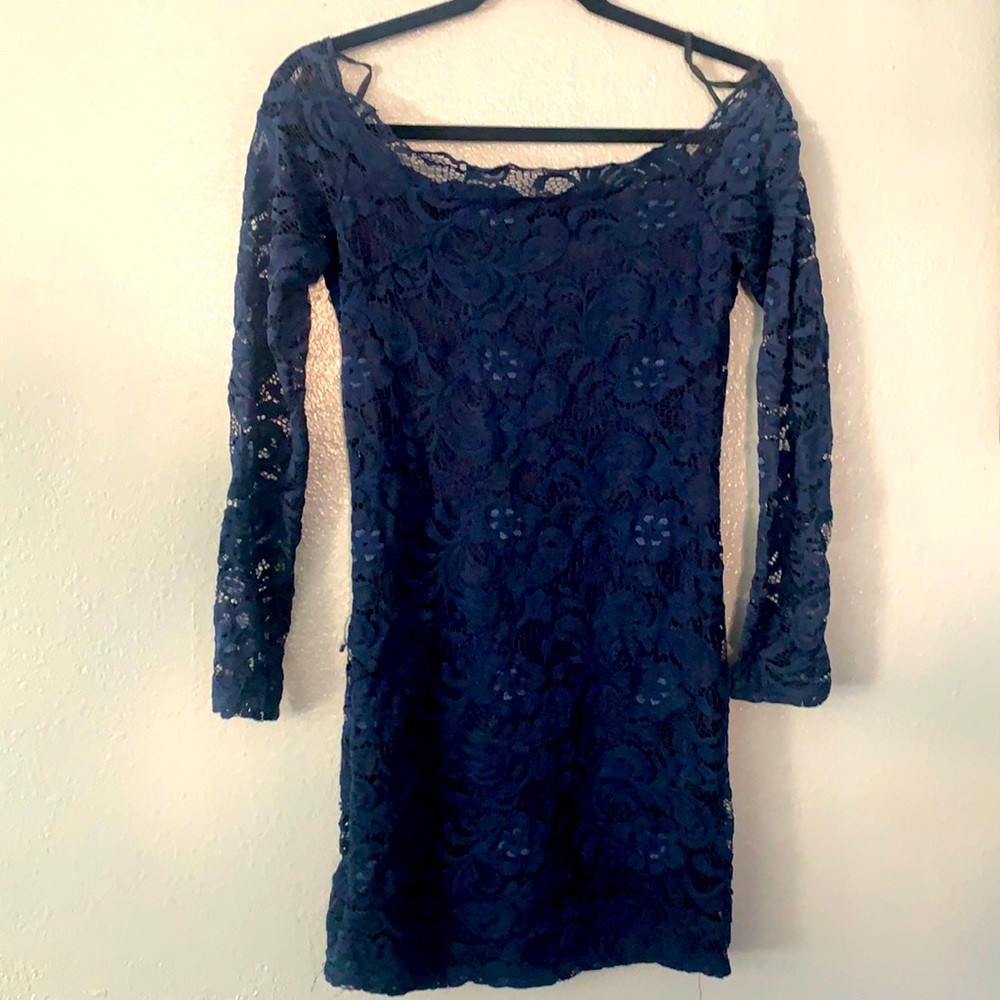Cocktail laced dress